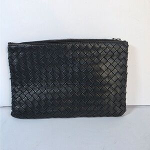Bottega Veneta Woven Unisex pouch